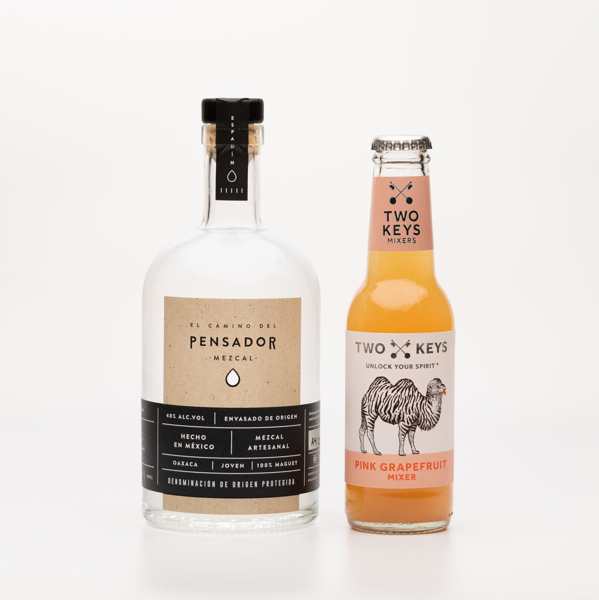 ESPADÍN + 4 X TWO KEYS GRAPEFRUIT MIXER